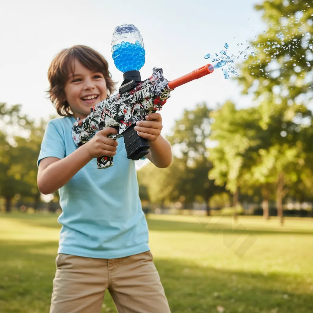 Pistola Lanzadora Bolas de HIDROGEL